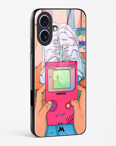 Chillin n Gamin Glass Case Phone Cover (Apple)