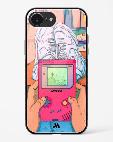 Chillin n Gamin Glass Case Phone Cover (Apple)