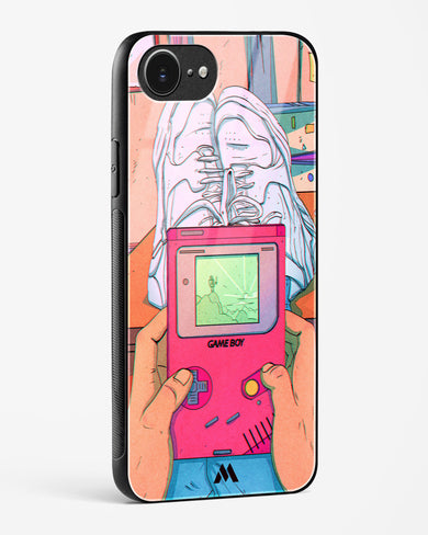 Chillin n Gamin Glass Case Phone Cover (Apple)