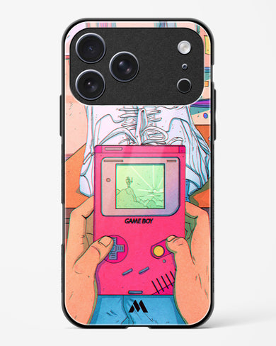 Chillin n Gamin Glass Case Phone Cover (Apple)