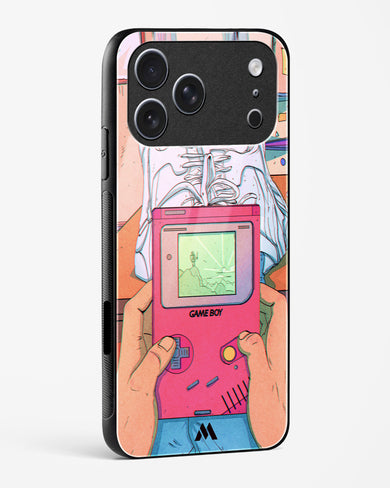 Chillin n Gamin Glass Case Phone Cover (Apple)