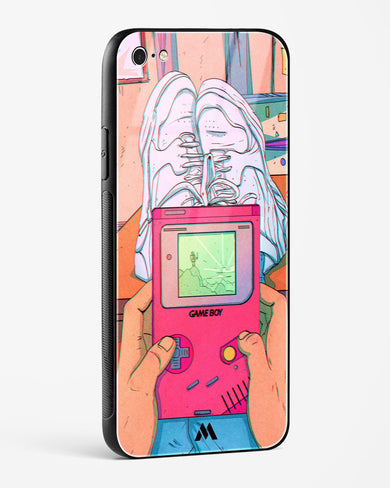 Chillin n Gamin Glass Case Phone Cover (Apple)