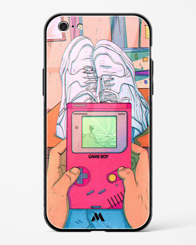 Chillin n Gamin Glass Case Phone Cover (Apple)