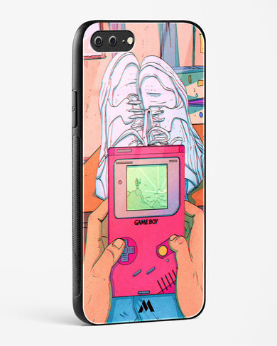 Chillin n Gamin Glass Case Phone Cover (Apple)