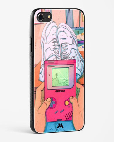 Chillin n Gamin Glass Case Phone Cover (Apple)