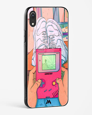 Chillin n Gamin Glass Case Phone Cover (Apple)