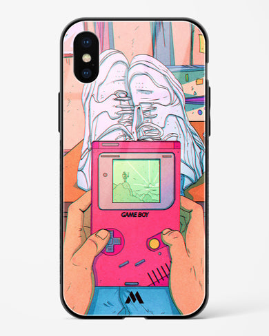 Chillin n Gamin Glass Case Phone Cover (Apple)