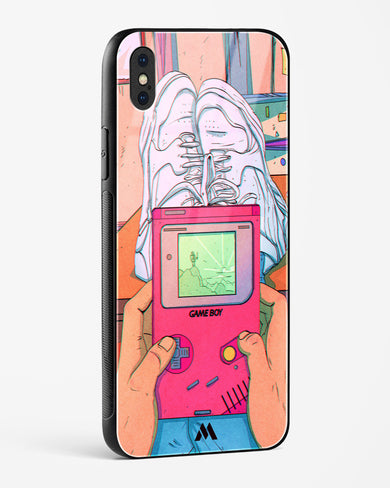 Chillin n Gamin Glass Case Phone Cover (Apple)