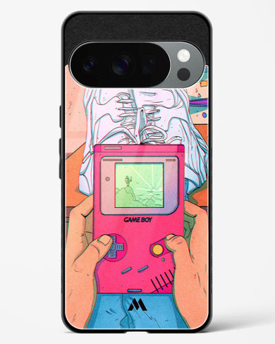 Chillin n Gamin Glass Case Phone Cover (Google)