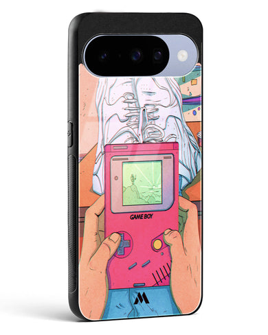 Chillin n Gamin Glass Case Phone Cover (Google)