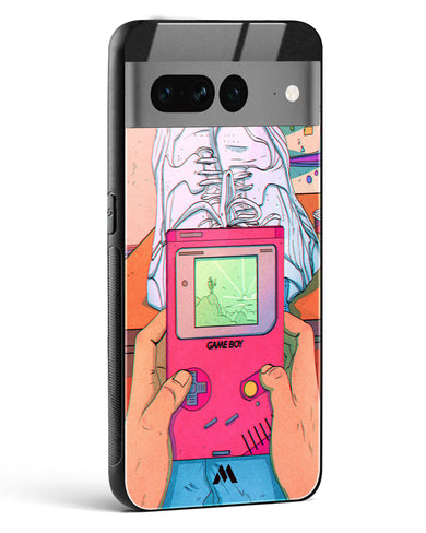Chillin n Gamin Glass Case Phone Cover (Google)