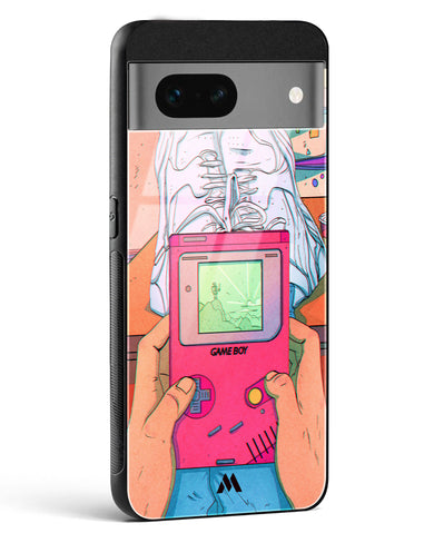 Chillin n Gamin Glass Case Phone Cover (Google)