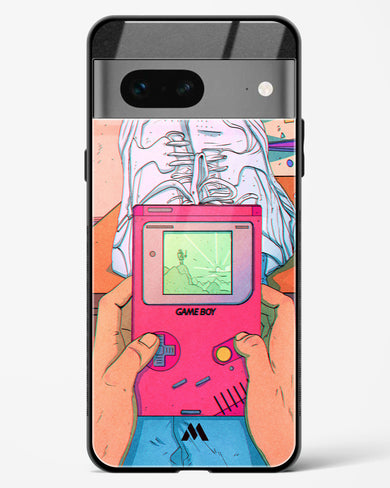 Chillin n Gamin Glass Case Phone Cover (Google)