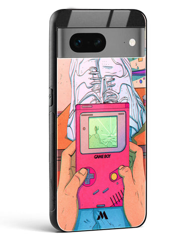 Chillin n Gamin Glass Case Phone Cover (Google)