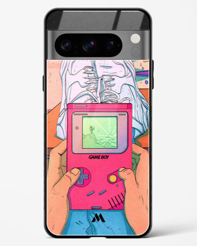 Chillin n Gamin Glass Case Phone Cover (Google)