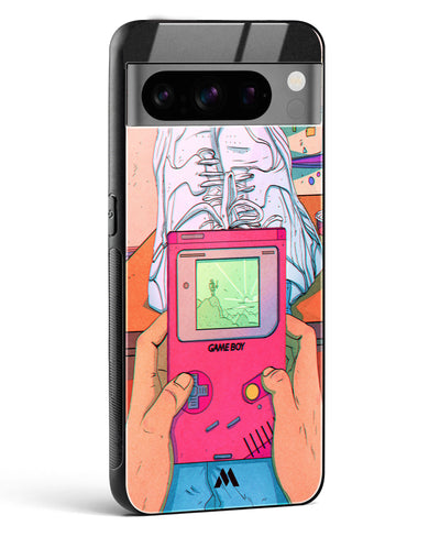 Chillin n Gamin Glass Case Phone Cover (Google)