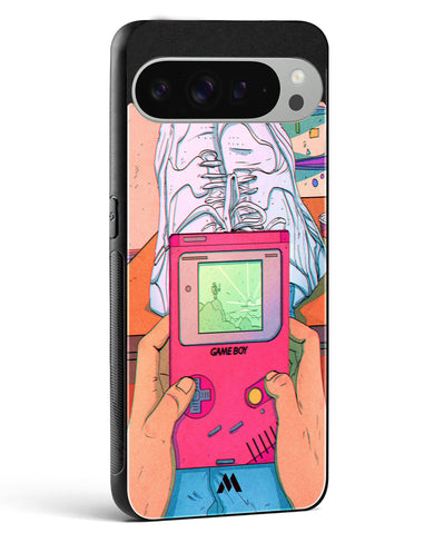 Chillin n Gamin Glass Case Phone Cover (Google)