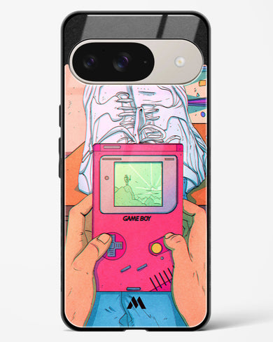 Chillin n Gamin Glass Case Phone Cover (Google)