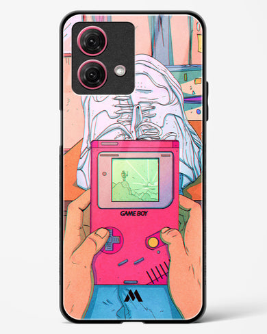 Chillin n Gamin Glass Case Phone Cover (Motorola)