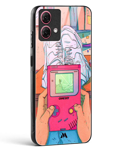 Chillin n Gamin Glass Case Phone Cover (Motorola)