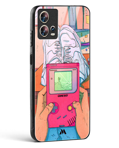 Chillin n Gamin Glass Case Phone Cover (Motorola)