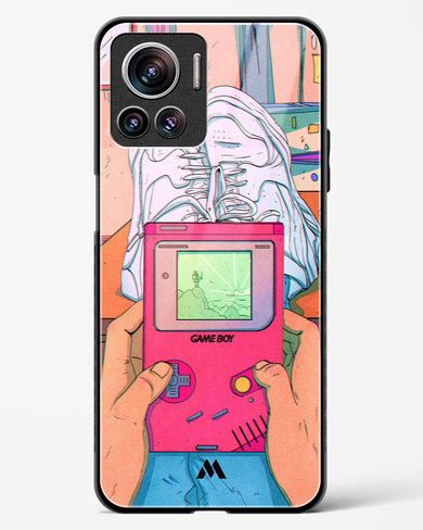 Chillin n Gamin Glass Case Phone Cover (Motorola)