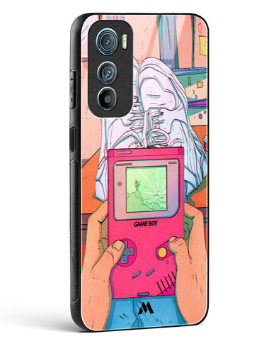 Chillin n Gamin Glass Case Phone Cover (Motorola)