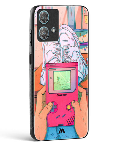 Chillin n Gamin Glass Case Phone Cover (Motorola)