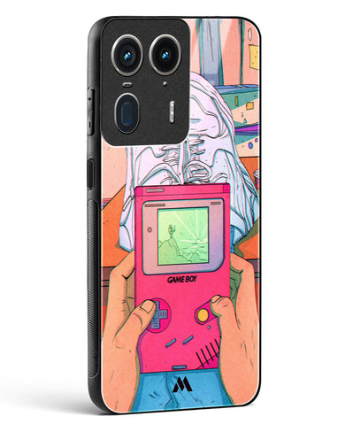 Chillin n Gamin Glass Case Phone Cover (Motorola)