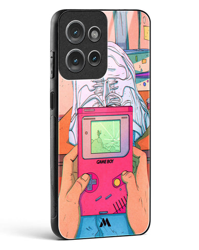 Chillin n Gamin Glass Case Phone Cover (Motorola)