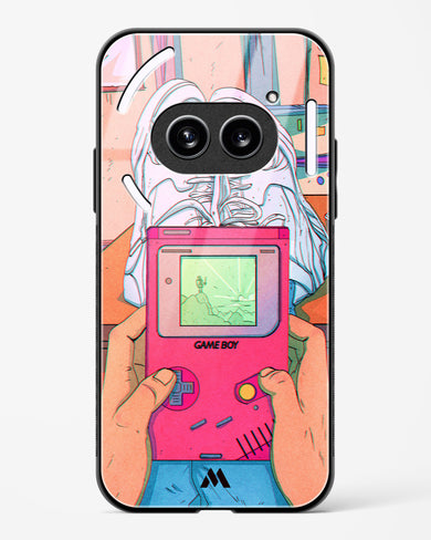 Chillin n Gamin Glass Case Phone Cover (Nothing)