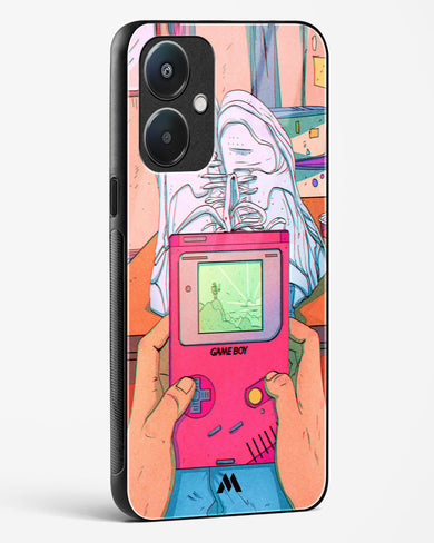 Chillin n Gamin Glass Case Phone Cover (Oppo)