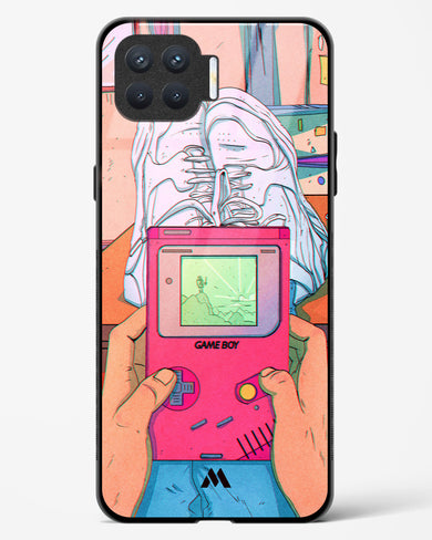 Chillin n Gamin Glass Case Phone Cover (Oppo)