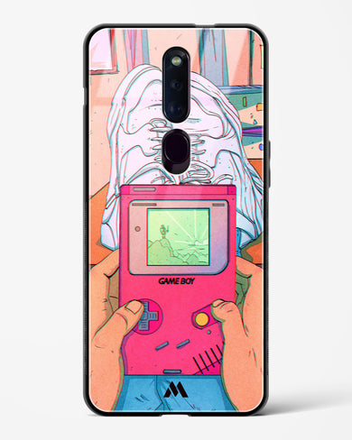 Chillin n Gamin Glass Case Phone Cover (Oppo)