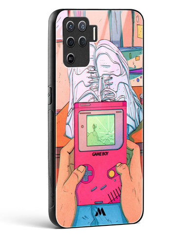 Chillin n Gamin Glass Case Phone Cover (Oppo)