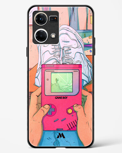 Chillin n Gamin Glass Case Phone Cover (Oppo)