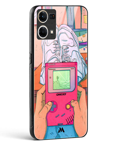 Chillin n Gamin Glass Case Phone Cover (Oppo)