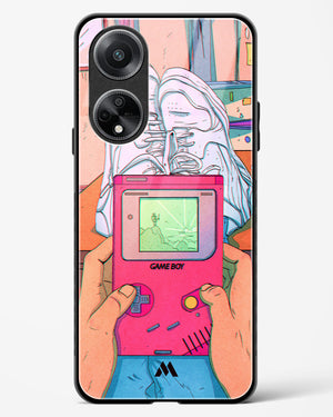 Chillin n Gamin Glass Case Phone Cover (Oppo)