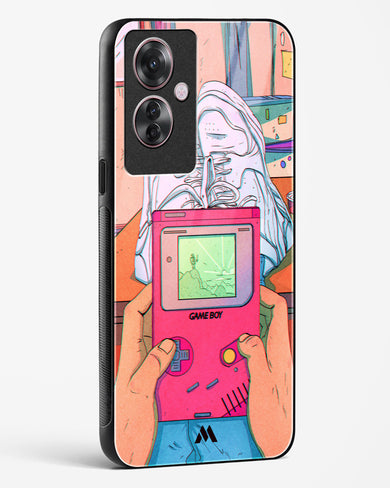 Chillin n Gamin Glass Case Phone Cover (Oppo)