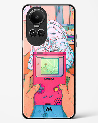 Chillin n Gamin Glass Case Phone Cover (Oppo)