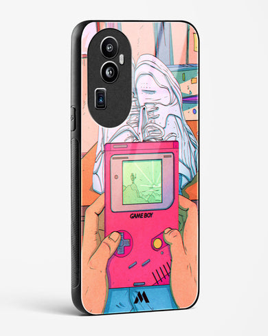 Chillin n Gamin Glass Case Phone Cover (Oppo)