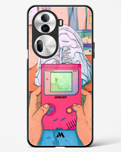 Chillin n Gamin Glass Case Phone Cover (Oppo)