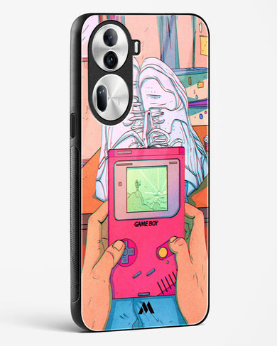 Chillin n Gamin Glass Case Phone Cover (Oppo)