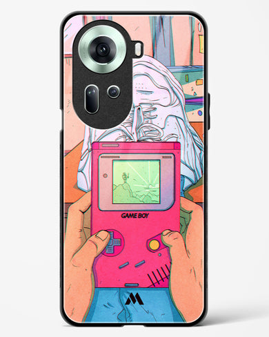 Chillin n Gamin Glass Case Phone Cover (Oppo)