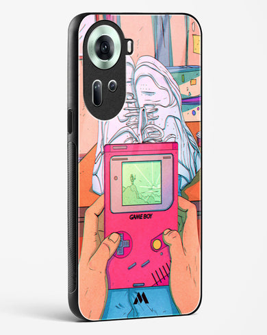 Chillin n Gamin Glass Case Phone Cover (Oppo)