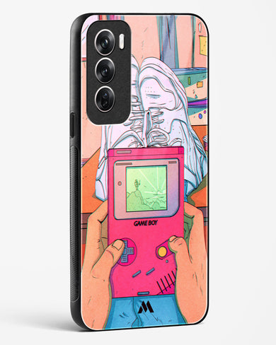 Chillin n Gamin Glass Case Phone Cover (Oppo)