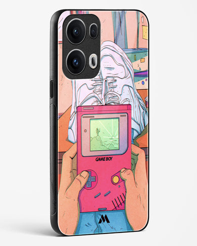 Chillin n Gamin Glass Case Phone Cover (Oppo)