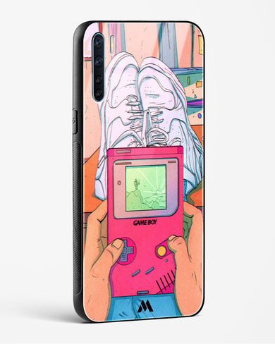 Chillin n Gamin Glass Case Phone Cover (Oppo)