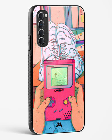 Chillin n Gamin Glass Case Phone Cover (Oppo)