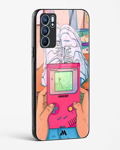 Chillin n Gamin Glass Case Phone Cover (Oppo)